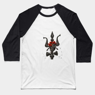 Shiva Trisul Hinduism Baseball T-Shirt